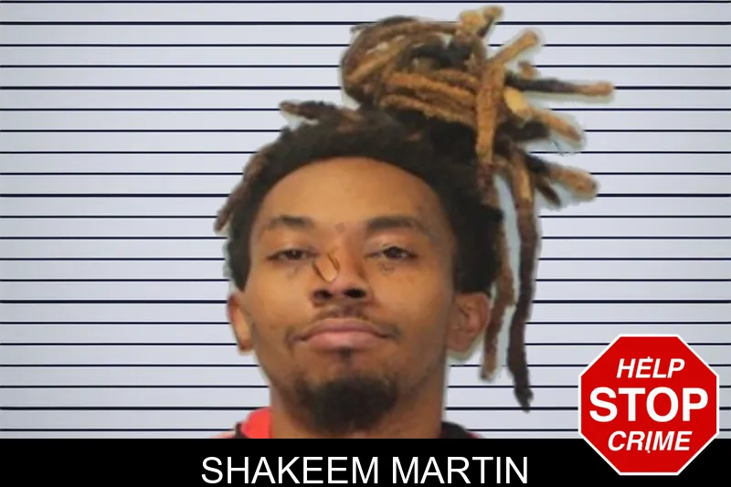 Shakeem Martin Mugshots