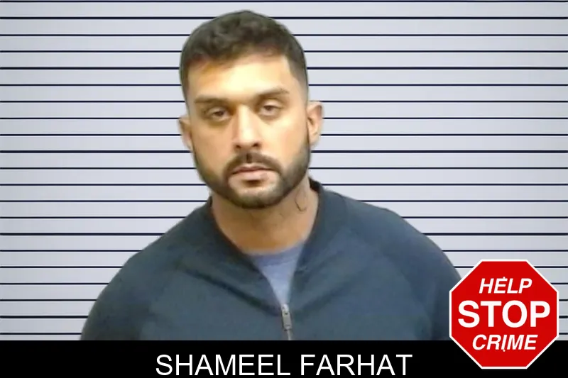 Shameel Farhat mugshot
