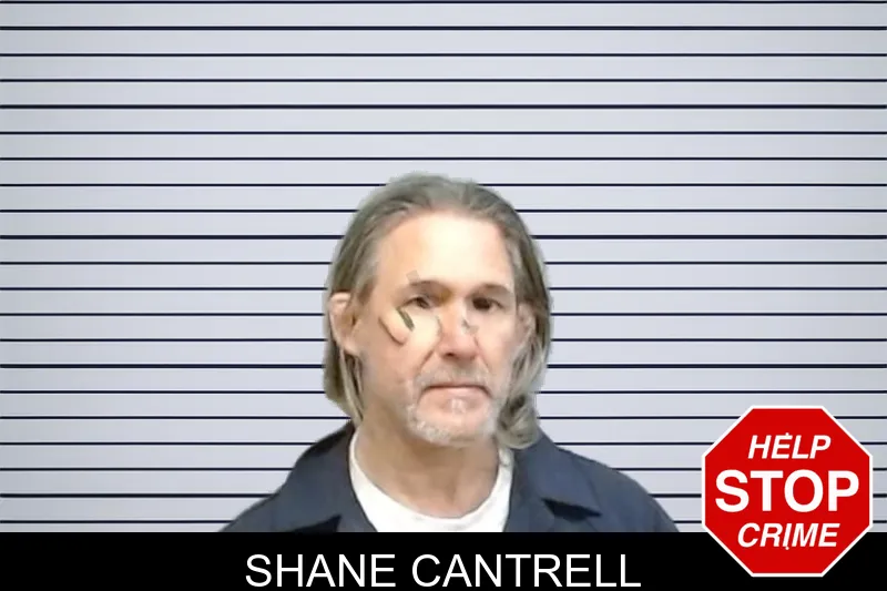 Shane Cantrell mugshot