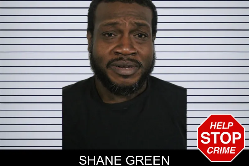 Shane Green mugshot