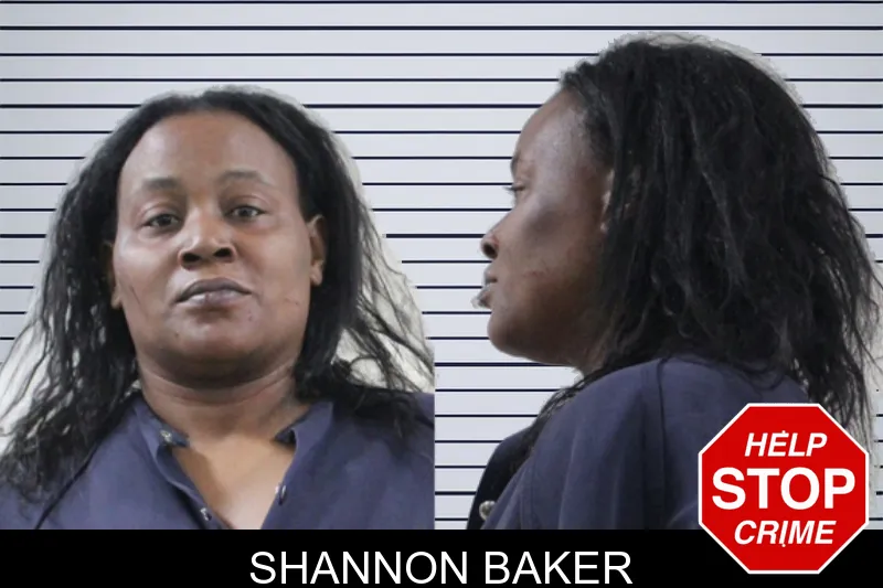 Shannon Baker Mugshots