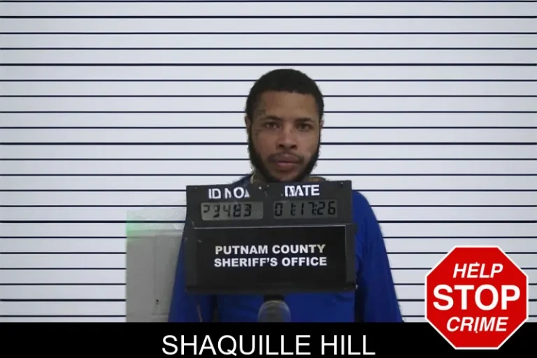 Shaquille Hill mugshot – Putnam County , Georgia Shaquille Hill