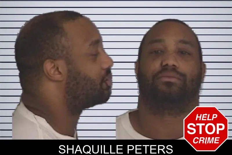 Shaquille Peters mugshot
