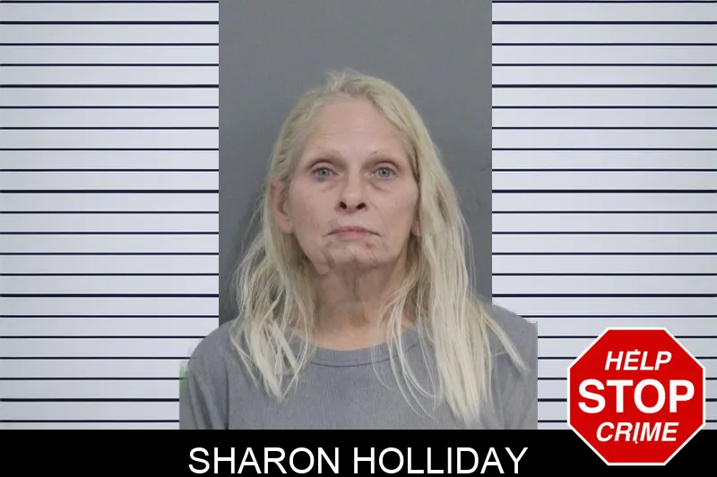 Sharon Holliday mugshot