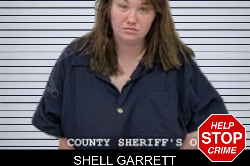 Shell Garrett mugshot