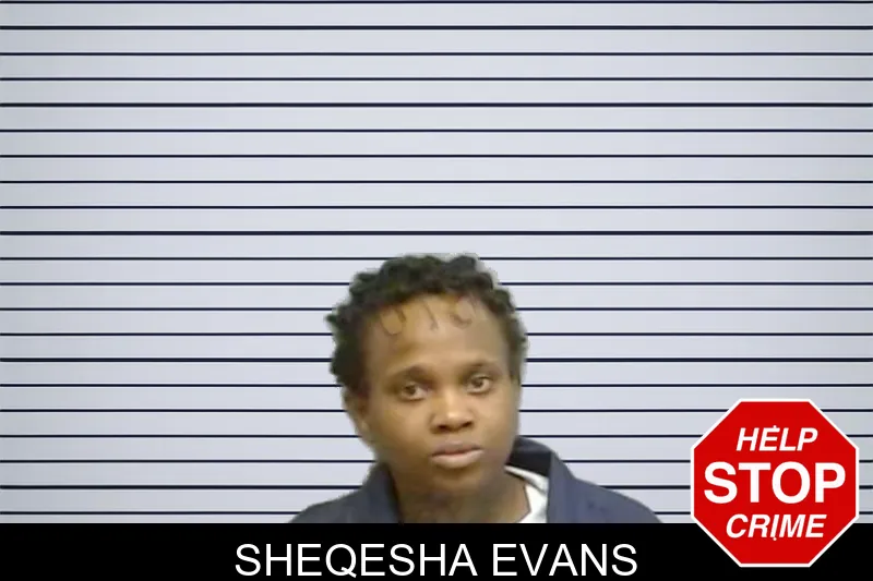 Sheqesha Evans mugshot