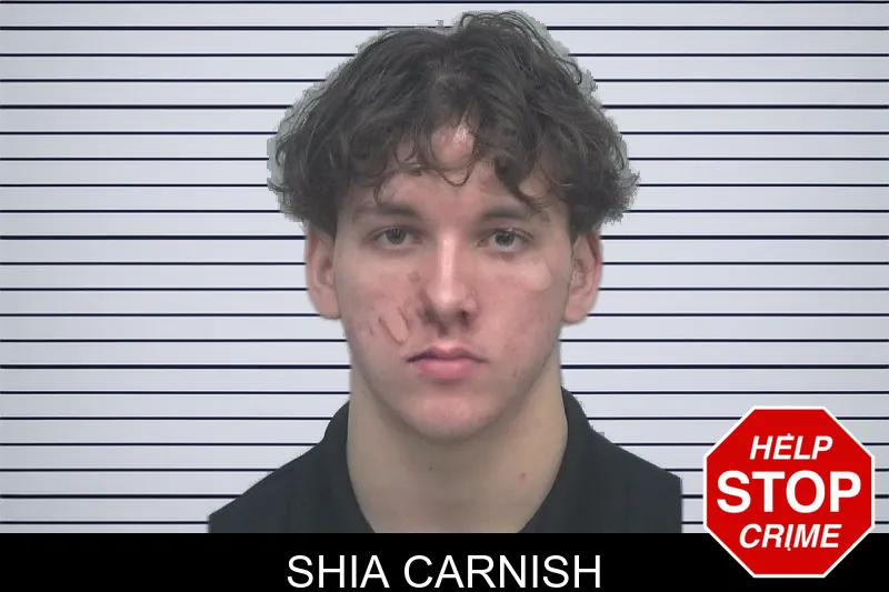 Shia Carnish mugshot