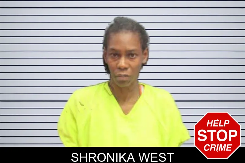Shronika West mugshot