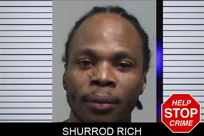 Shurrod Rich Mugshots