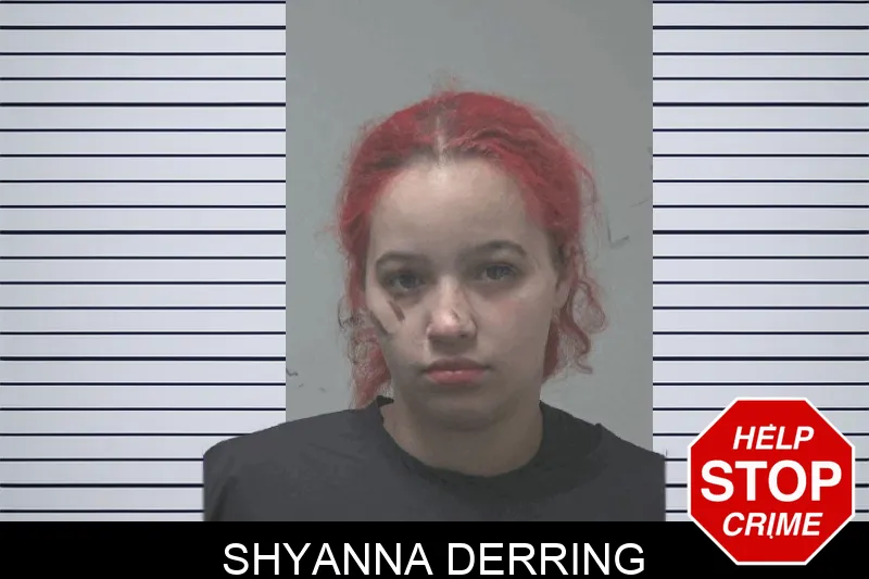 Shyanna Derring mugshot