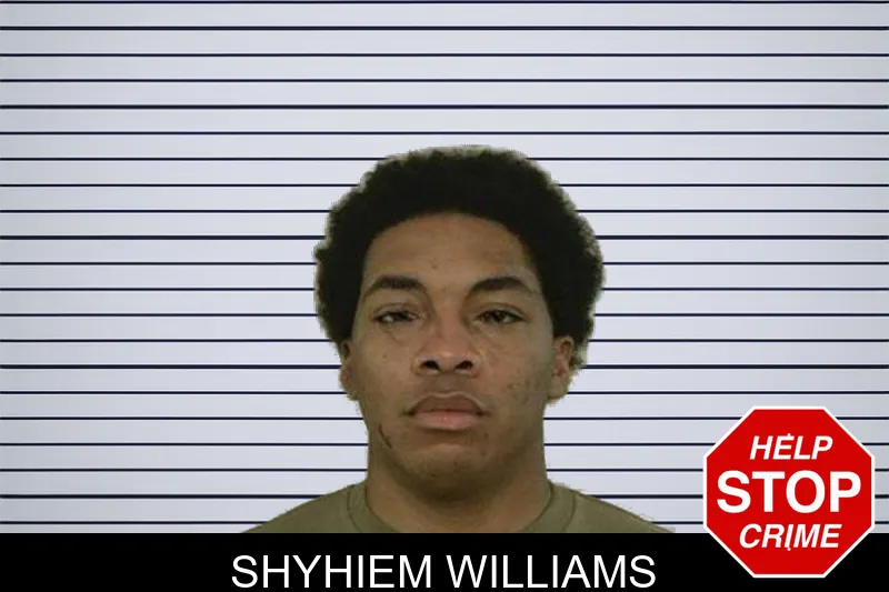 Shyhiem Williams mugshot