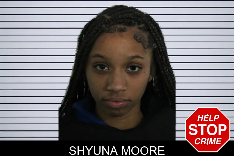 Shyuna Moore Mugshots