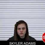 Skyler Adams mugshot