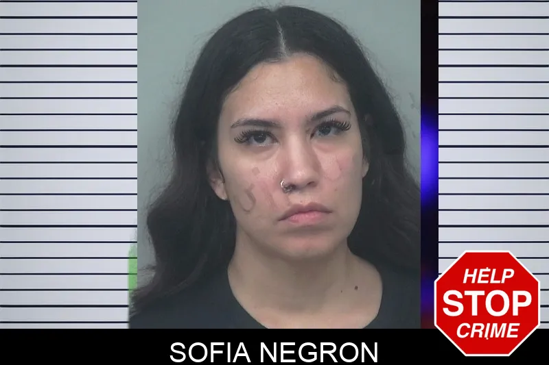 Sofia Negron mugshot
