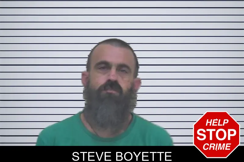 Steve Boyette Mugshots