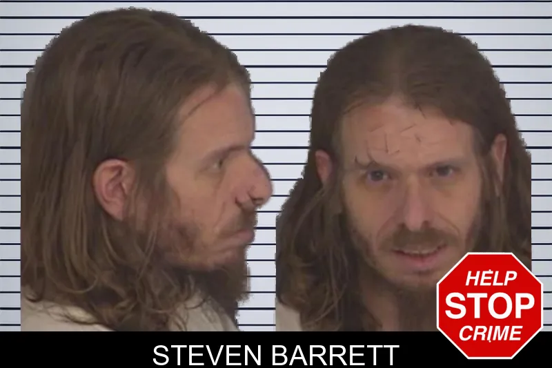 Steven Barrett mugshot