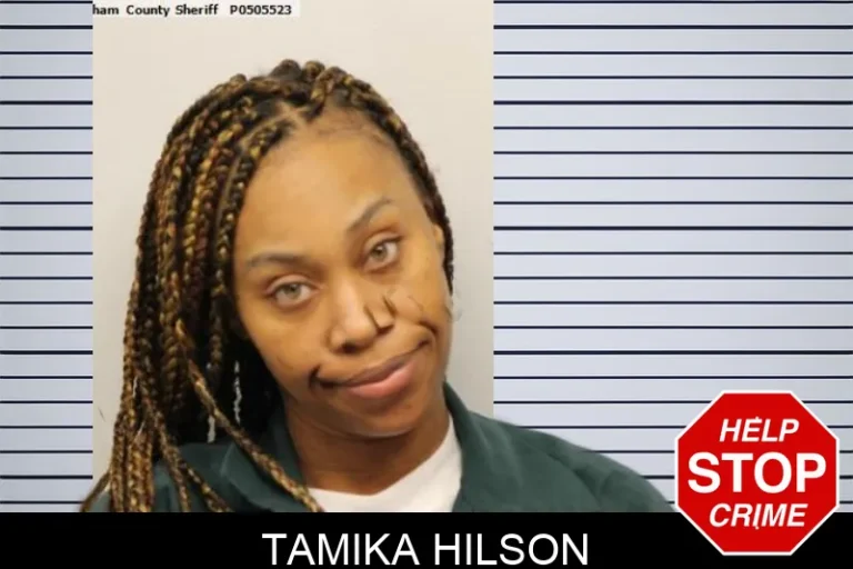 Tamika Hilson mugshot – Chatham County , Georgia Tamika Hilson