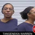 Tangenekia Warren mugshot
