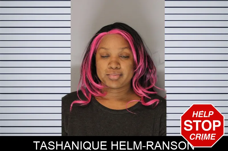 Tashanique Helm-Ranson Mugshots