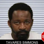 Tavares Simmons mugshot