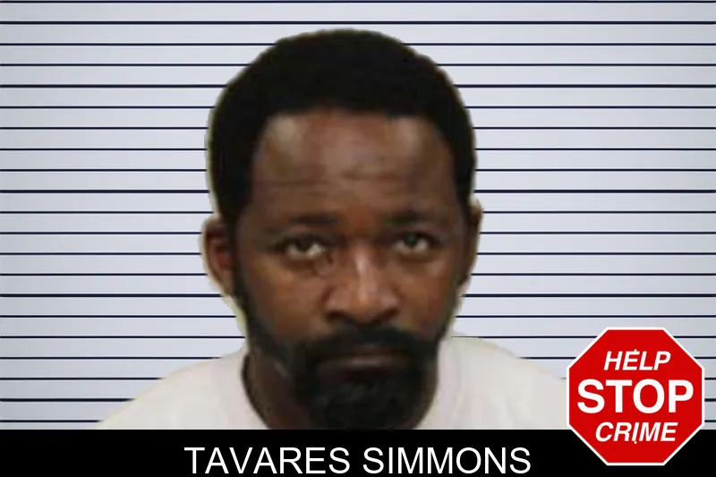 Tavares Simmons mugshot