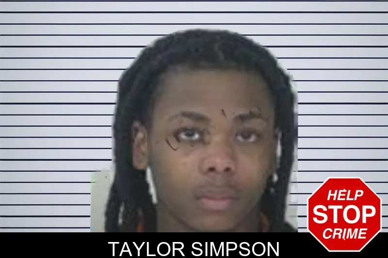 Taylor Simpson mugshot