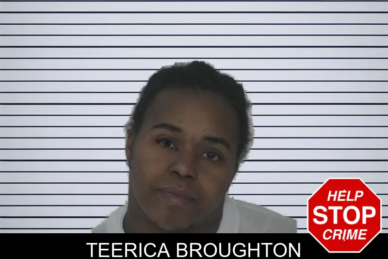 Teerica Broughton Mugshots