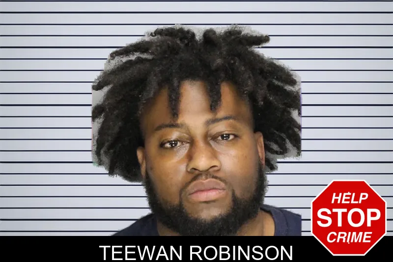 Teewan Robinson mugshot