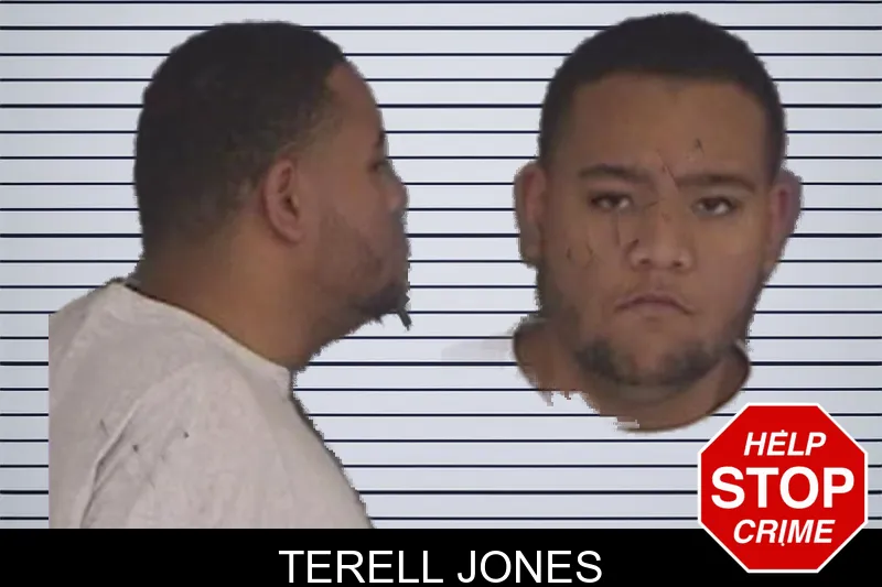 Terell Jones mugshot