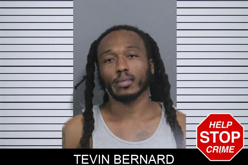 Tevin Bernard mugshot
