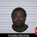 Thorn Brown mugshot