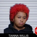 Tianna Willis Mugshots
