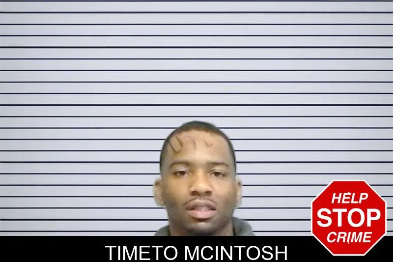Timeto McIntosh Mugshots