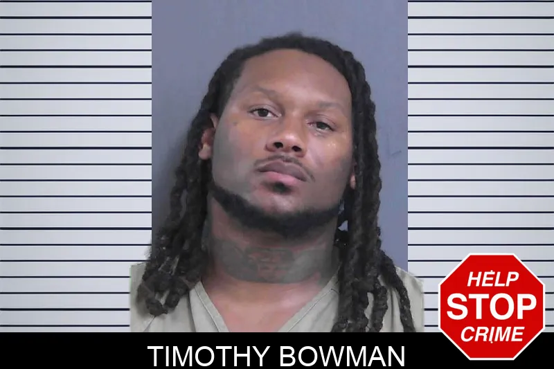 Timothy Bowman mugshot
