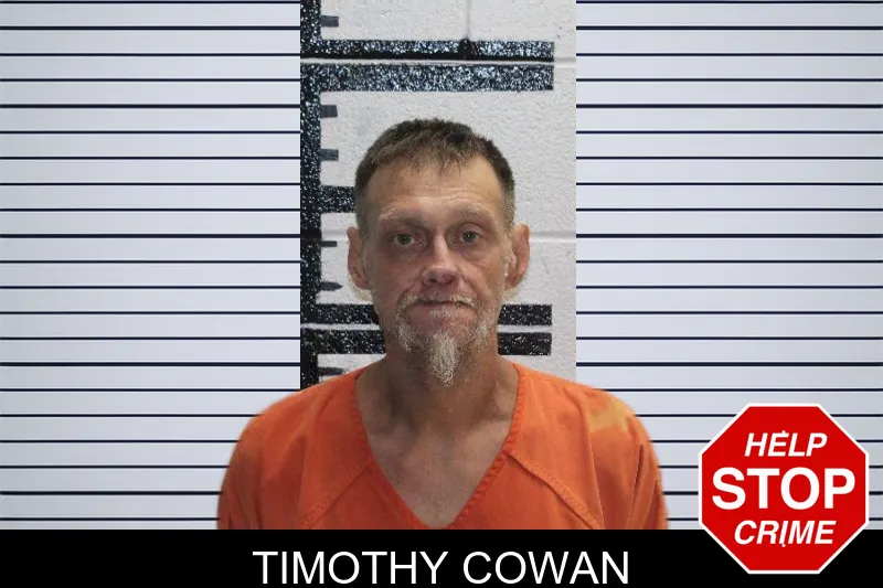 Timothy Cowan Mugshots
