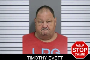 Timothy Evett mugshot