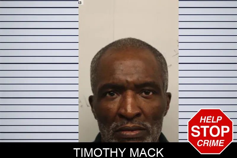 Timothy Mack mugshot