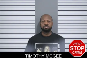 Timothy McGee mugshot