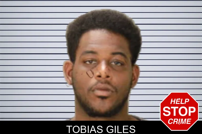 Tobias Giles mugshot