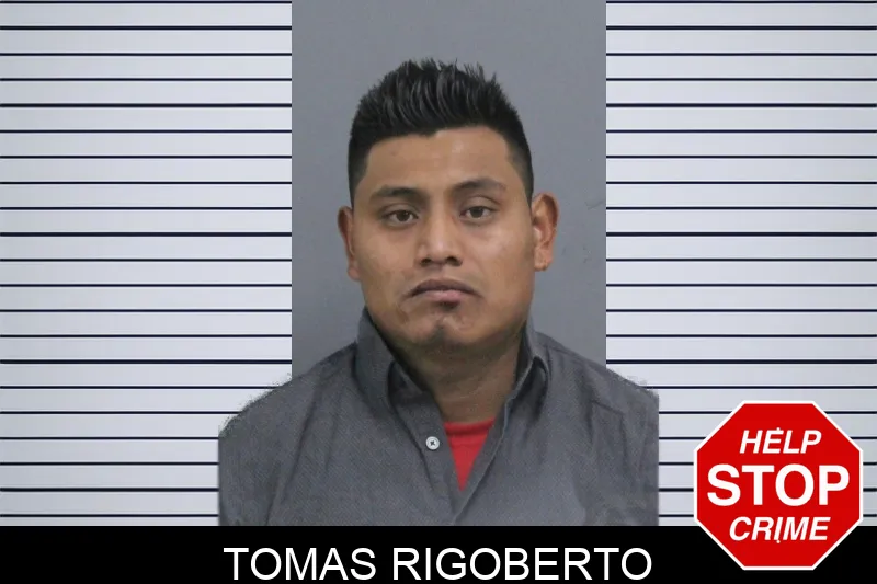 Tomas Rigoberto mugshot