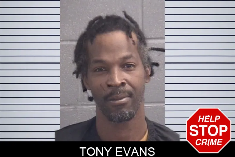 Tony Evans Mugshots