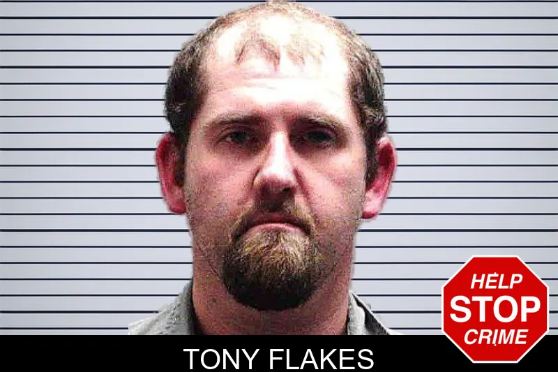 Tony Flakes mugshot