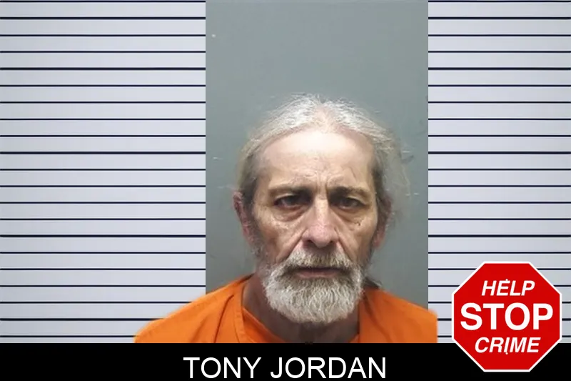 Tony Jordan Mugshots