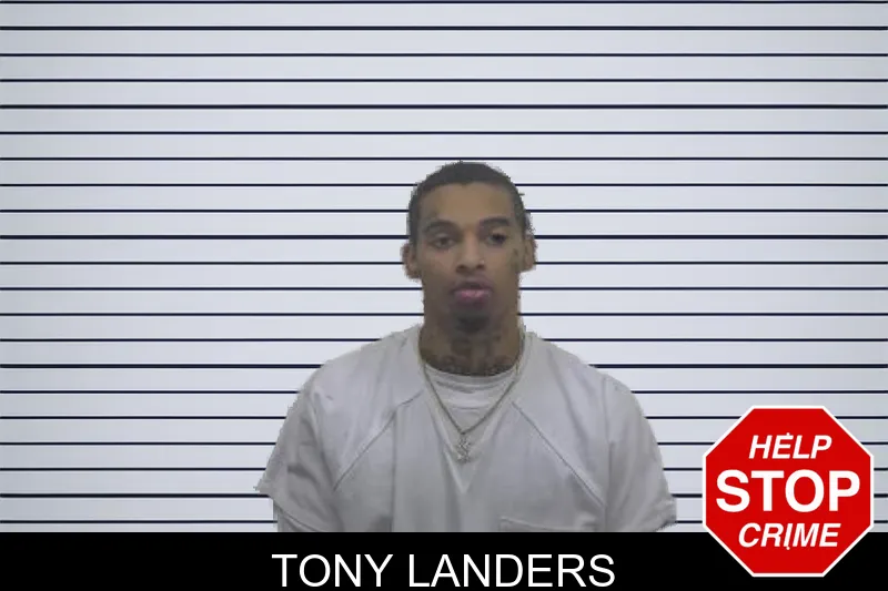 Tony Landers mugshot