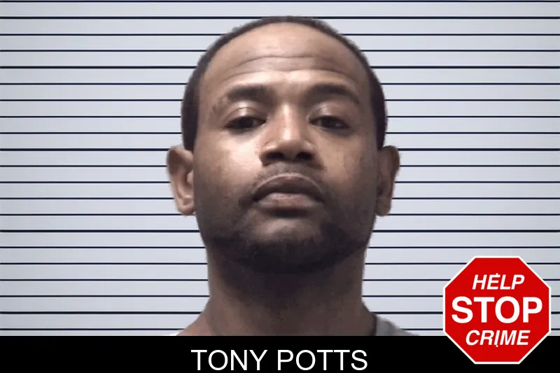 Tony Potts mugshot