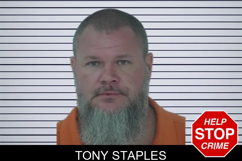 Tony Staples Mugshots