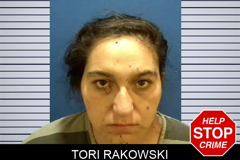 Tori Rakowski Mugshots
