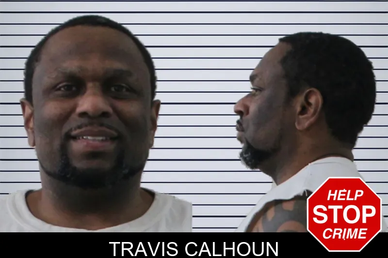 Travis Calhoun mugshot
