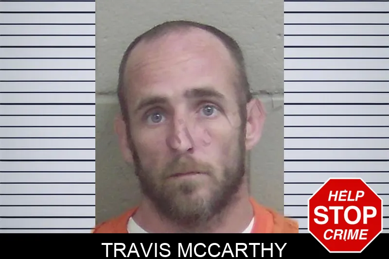 Travis McCarthy mugshot