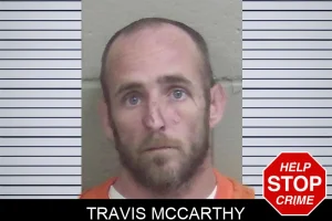 Travis McCarthy mugshot
